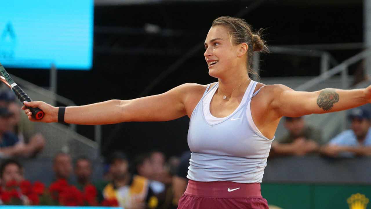 Aryna Sabalenka ไปต่อที่ Madrid Open